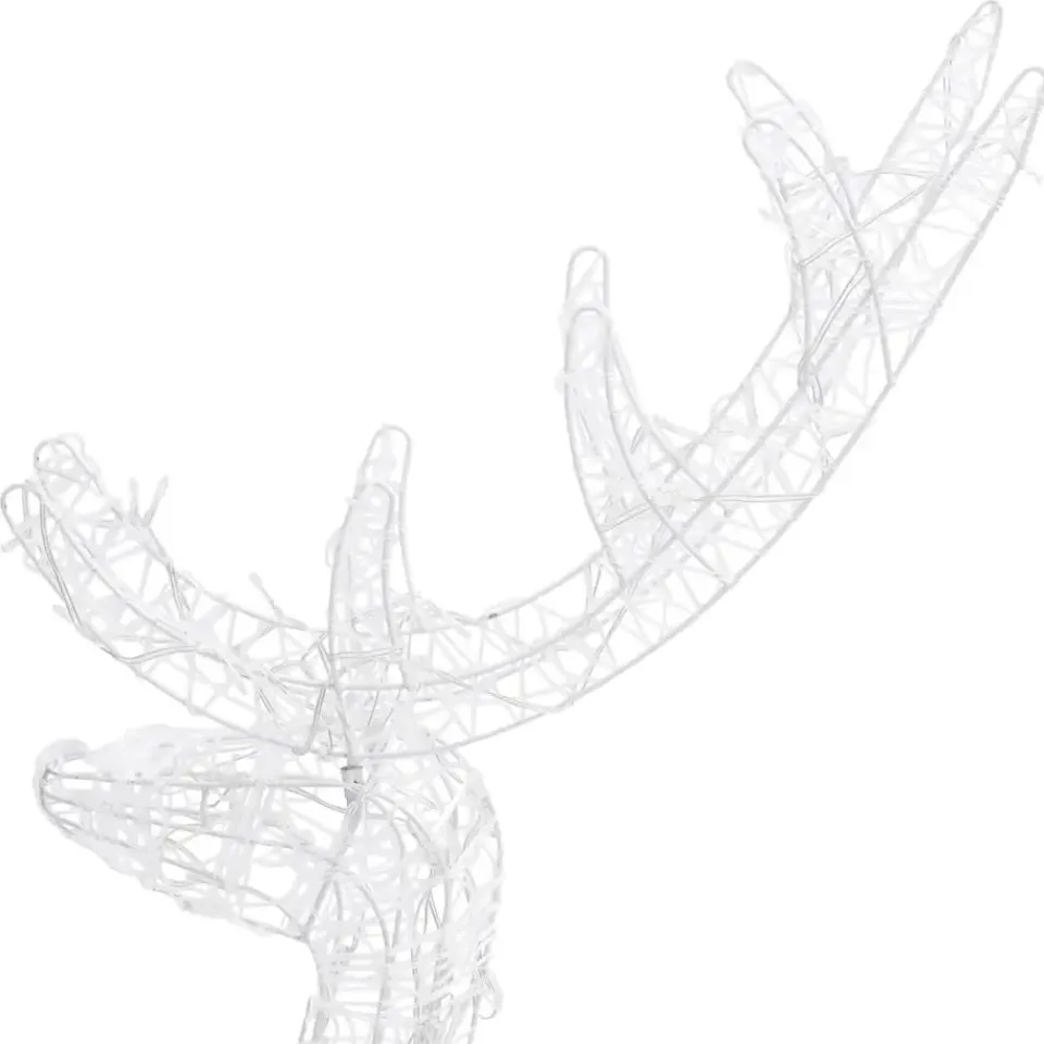 vidaXL - Rendier Kerstdecoratie - Blue - 70 x 41 x 120 cm Hot