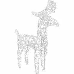 vidaXL - Rendieren En Slee Kerstversiering - Multicolour Hot