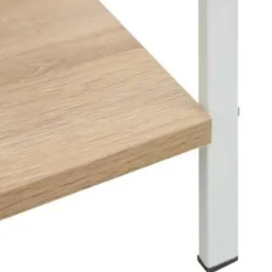 vidaXL - Schappenkast - Bruin - Bewerkt hout Clearance