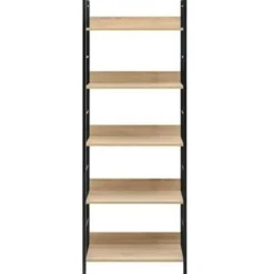 vidaXL - Schappenkast - Bruin - Bewerkt hout Clearance