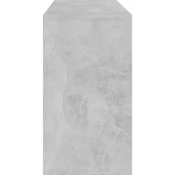 vidaXL - Schoenenbank - Grijs - Bewerkt hout - 103x30x55 cm New