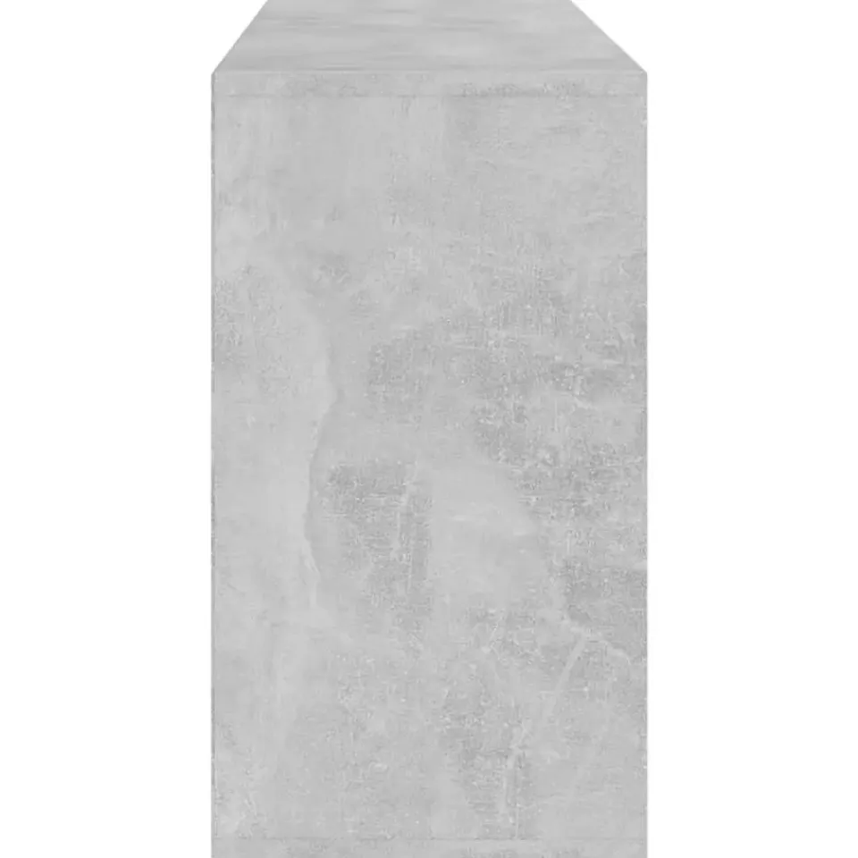 vidaXL - Schoenenbank - Grijs - Bewerkt hout - 103x30x55 cm New