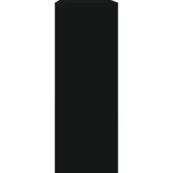 vidaXL - Schoenenkast 2 paar met 1 klep - Zwart - Bewerkt hout - 60x21x57 cm Clearance