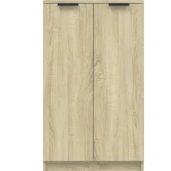 vidaXL - Schoenenrek - Bruin - Bewerkt hout Hot