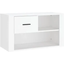 vidaXL - Schoenenrek - Wit - Bewerkt hout Hot