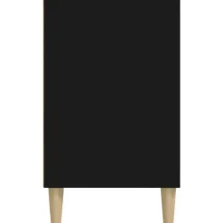 vidaXL - Schoenenrek - Zwart - Bewerkt hout Outlet