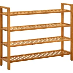 vidaXL - Schoenrek - Bruin - Hout Clearance
