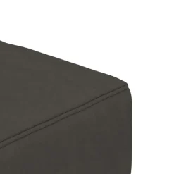 vidaXL - Slaapbank 2-zits - Donkergrijs - Fluweel - Met kussens Best