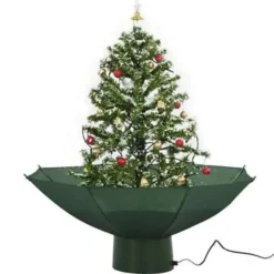 vidaXL - Sneeuwende Kerstboom - Groen - 75 x 60 cm Online