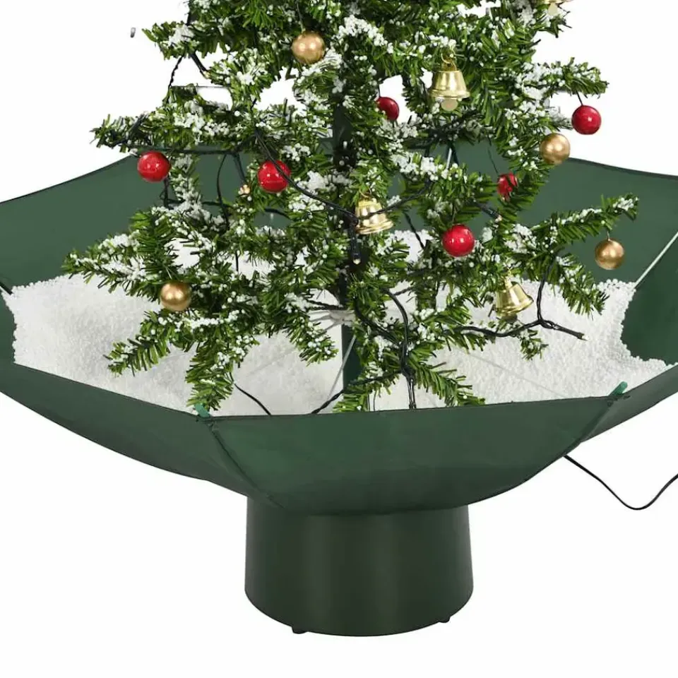 vidaXL - Sneeuwende Kerstboom - Groen - 75 x 60 cm Online