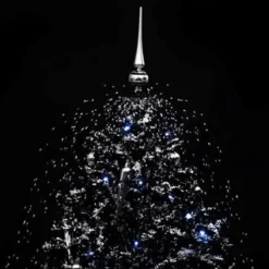 vidaXL - Sneeuwende Kerstboom - Zwart - 190 x 115 cm Best