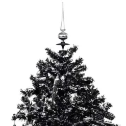vidaXL - Sneeuwende Kerstboom - Zwart - 190 x 115 cm Best