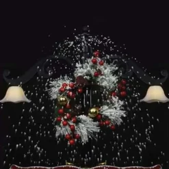 vidaXL - Sneeuwende Kerstboom - Blauw - PVC Hot