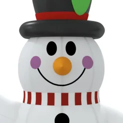 vidaXL - Sneeuwpop opblaasbaar met LED's 90x50x120 cm - Oxford stof Hot