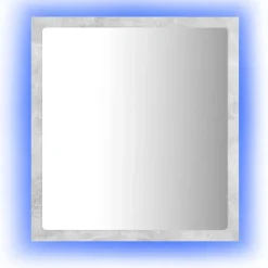 vidaXL - Spiegel - Grijs - Bewerkt hout Hot