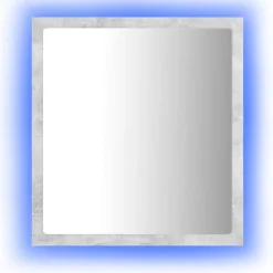 vidaXL - Spiegel - Grijs - Bewerkt hout Hot