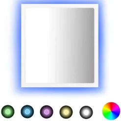 vidaXL - Spiegel - Wit - Bewerkt hout Online