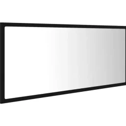 vidaXL - Spiegel - Zwart - Bewerkt hout Hot