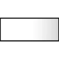 vidaXL - Spiegel - Zwart - Bewerkt hout Hot