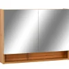 vidaXL - Spiegelkast - Bruin - MDF New