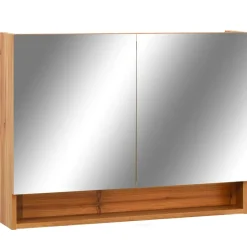 vidaXL - Spiegelkast - Bruin - MDF New