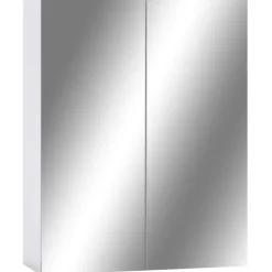 vidaXL - Spiegelkast - Wit - MDF Outlet