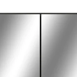 vidaXL - Spiegelkast - Zwart - MDF Hot