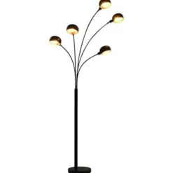 vidaXL - Staande Lamp - Zwart - Staal Outlet