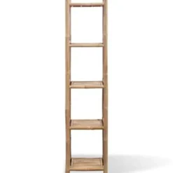 vidaXL - Staande Plank - Bruin - Bamboe