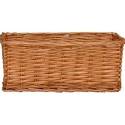 vidaXL - Stapelbare Mandenset - Bruin - Wicker Clearance