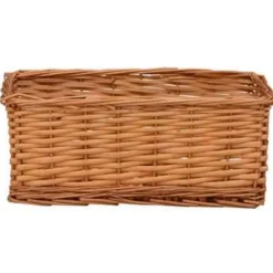 vidaXL - Stapelbare Mandenset - Bruin - Wicker Clearance