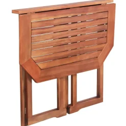 vidaXL - Tafel En Bankenset - Bruin - Hout Best