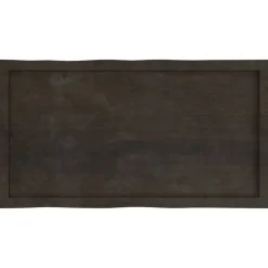 vidaXL - Tafelblad - Bruin - Eikenhout - 100 x 50 x 4 cm New