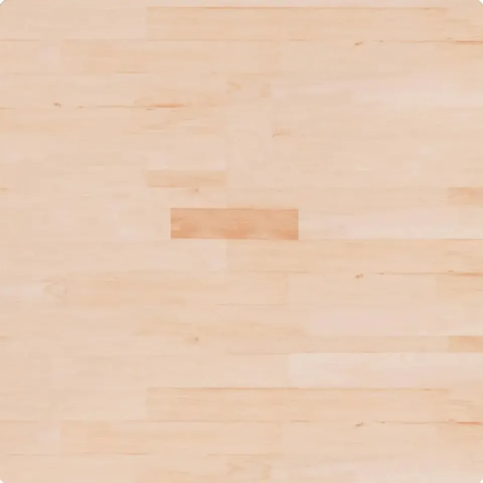 vidaXL - Tafelblad - Bruin - Eikenhout - 70 x 70 x 2.5 cm Outlet