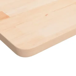 vidaXL - Tafelblad - Bruin - Eikenhout - 70 x 70 x 2.5 cm Outlet