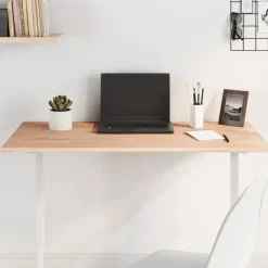 vidaXL - Tafelblad - Bruin - Hout - 100 x 60 x 1.5 cm Sale