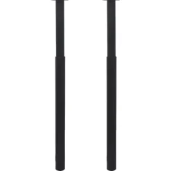 vidaXL - Tafelpoot - Zwart - IJzer - 2 stuks Hot