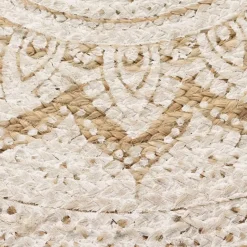 vidaXL - Tapijt - Beige - Jute - 150 cm Discount