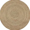 vidaXL - Tapijt - Beige - Jute - 120 cm Sale