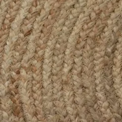 vidaXL - Tapijt - Beige - Jute - 150 cm