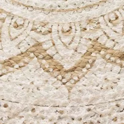 vidaXL - Tapijt - Beige - Jute - 90 cm Outlet