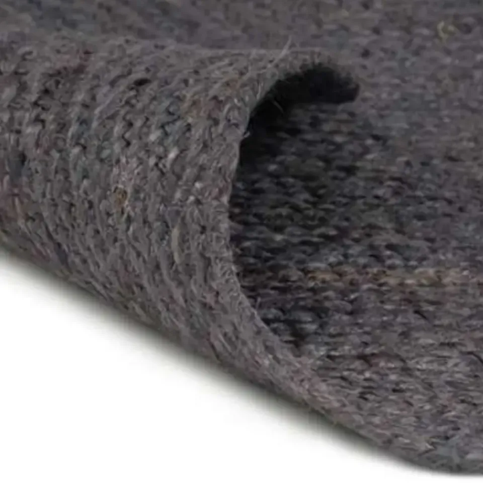 vidaXL - Tapijt - Grijs - Jute Sale