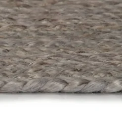 vidaXL - Tapijt - Grijs - Jute Clearance