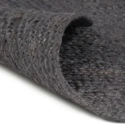 vidaXL - Tapijt - Grijs - Jute Online