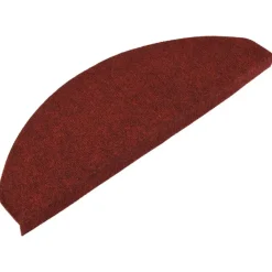 vidaXL - Tapijt Traptrede - Rood - Kunststof - 65 x 22.5 x 3.5 cm - 15 stuks Best