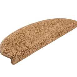 vidaXL - Tapijt Traptrede - Beige - Polypropyleen Best