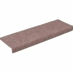 vidaXL - Tapijt Traptrede - Crème - Polypropyleen - 15 stuks Discount