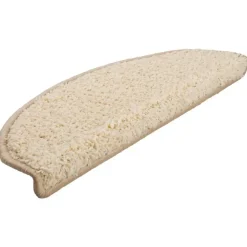 vidaXL - Tapijt Traptrede - Crème - Polypropyleen New