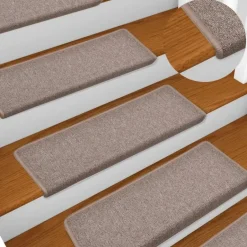 vidaXL - Tapijt Traptrede - Bruin - Polypropyleen Sale