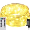 vidaXL - Touwenlicht met 2400 LED 100 m - Warmwit - PVC Discount